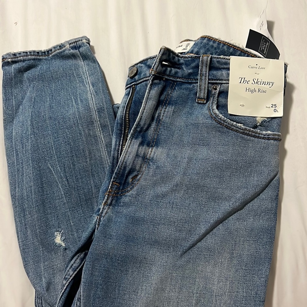 Curve love skinny high rise jean